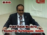 Vekil Özbek Mecliste Bayburt'un Kurtuluşunu Anlattı