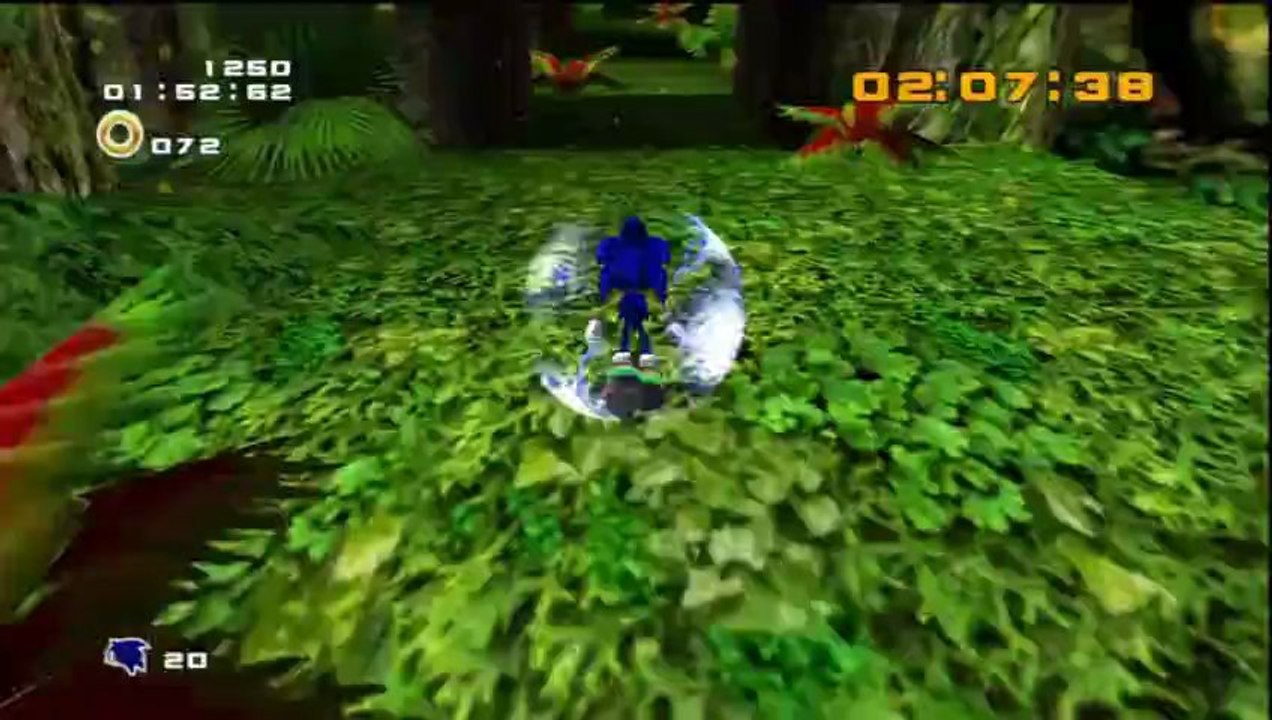 Sonic Adventure 2 Battle - Hero - Sonic : Green Forest - Mission 4 : Atteignez le but en 4 minutes 0 secondes !
