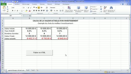 Exercice VBA Excel numéro 4