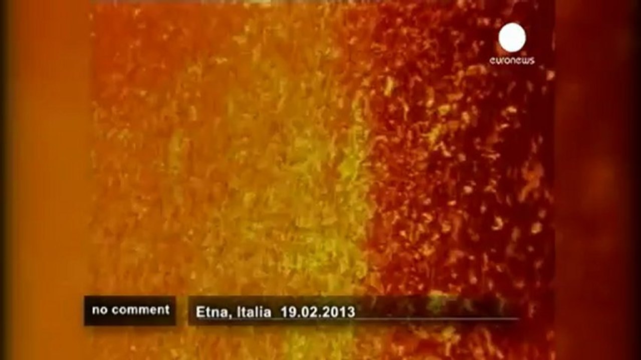 Spectacular eruption of Mount Etna - no comment