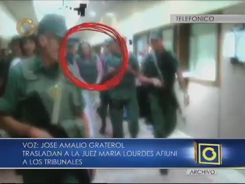 Denuncian traslado relámpago de la jueza Afiuni a los tribunales