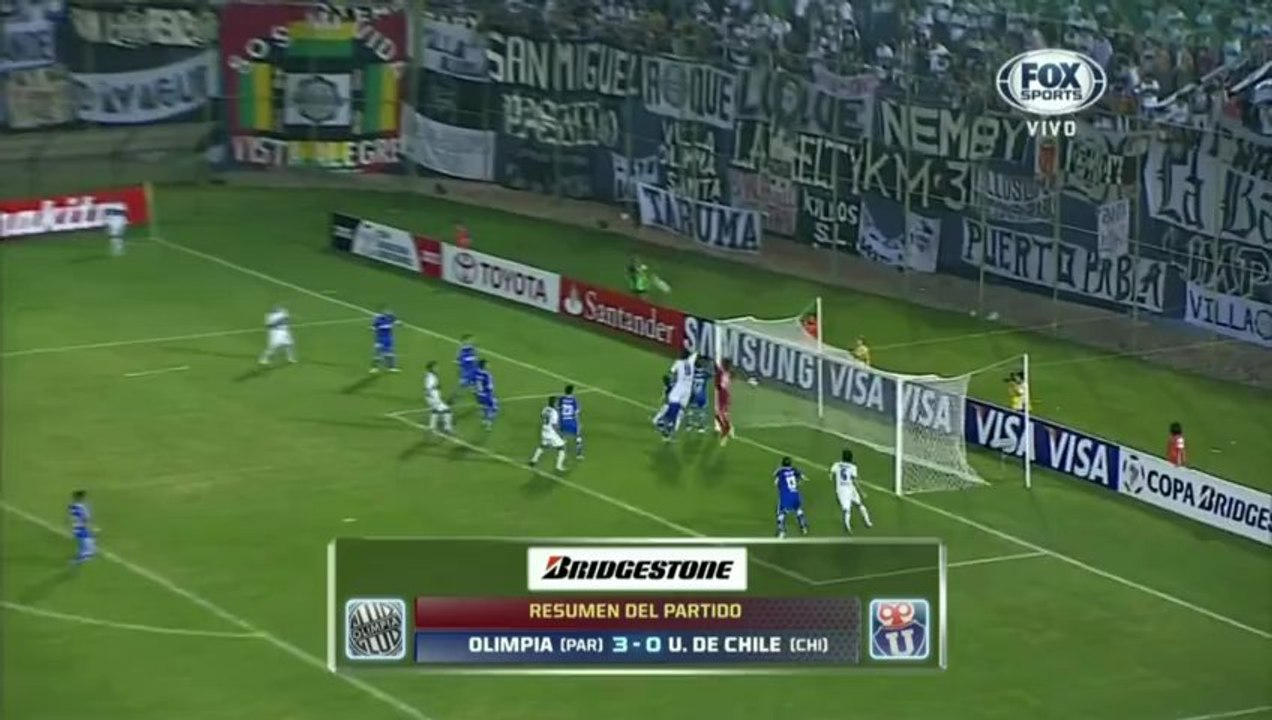 Olimpia 3 vs 0 Universidad de Chile [19.02.2013]