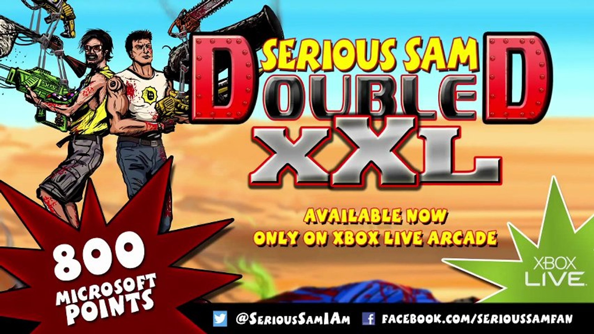 kapperszaak cowboy garage Serious Sam Double D XXL - Launch Trailer - Xbox LIVE Arcade - video  Dailymotion