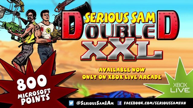 Serious Sam Double D XXL - Launch Trailer - Xbox LIVE Arcade