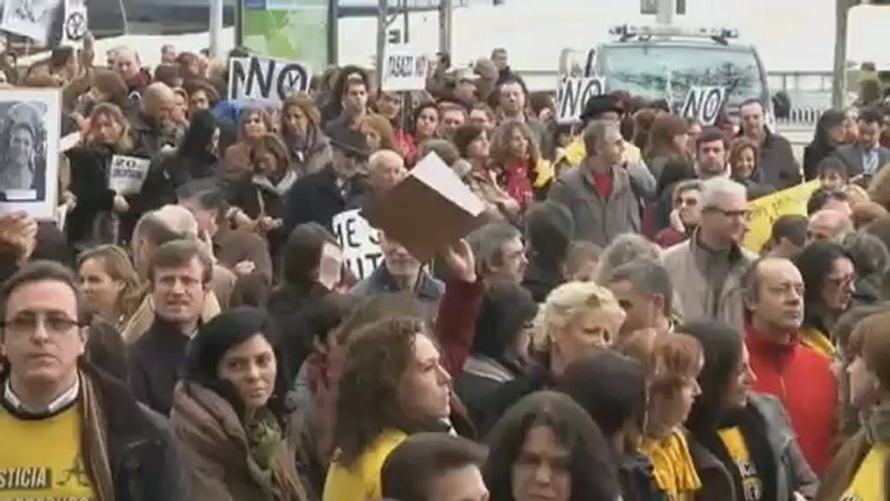 Juges et procureurs espagnols protestent contre l'austérité