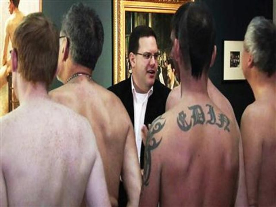 Naked men' exhibit draws nudists from all over