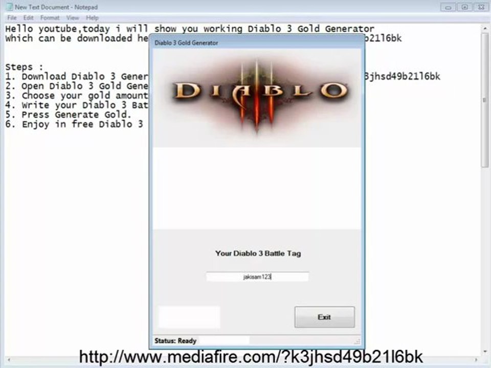 Diablo Gold Hack [2013]