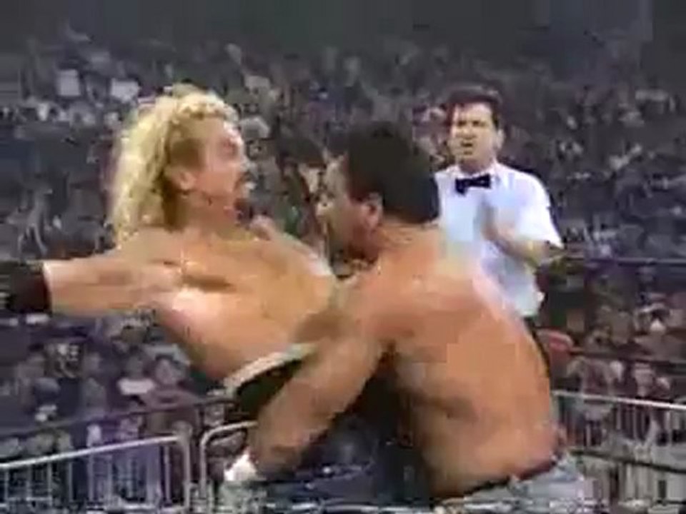 WCW Nitro March 9th 1998_ Raven & Saturn vs. Diamond Dallas Page & Chris Benoit Part 2