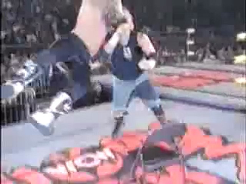 WCW World War 3 '97_ Raven vs. Scotty Riggs Part 2