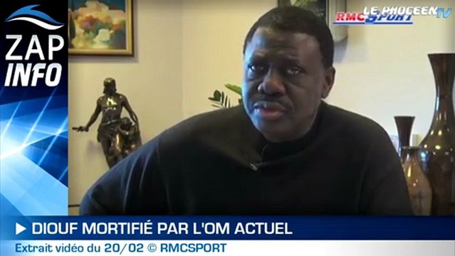 Zap Info : Diouf mortifié par l'OM actuel