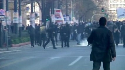 Austerity clashes in Greece