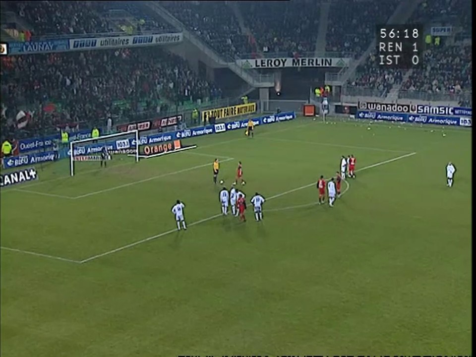 27/11/04 : Olivier Monterrubio (57') p. : Rennes - Istres (3-1) - Vidéo ...