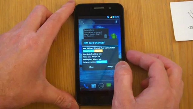 Fly IQ446 Magic - распаковка, первое включение