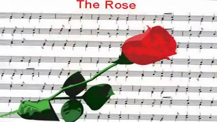 "The Rose" rock song video