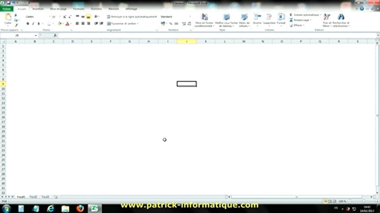 Tuto Excel 2010 - Créer et personnaliser une zone de texte - Extrait