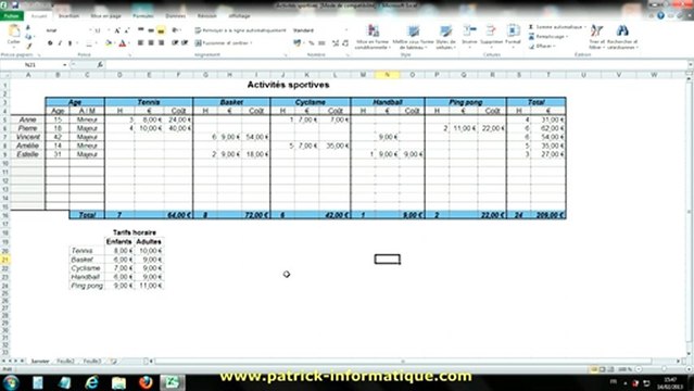 Tuto Excel 2010 - Créer un pdf - Extrait
