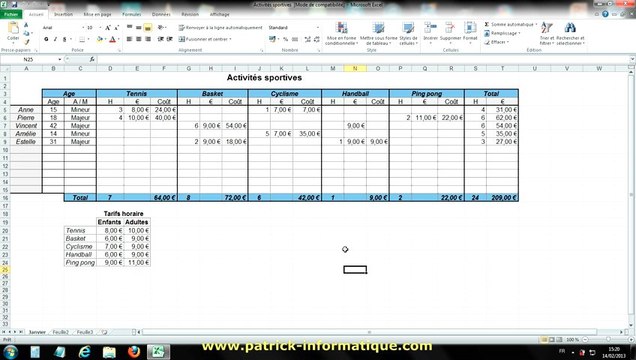 Tuto Excel 2010 - Ajouter et personnaliser des commentaires - Extrait