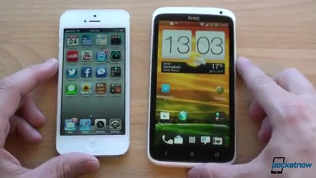 Apple iPhone 5 vs. HTC One X | iPhone 5 vs. HTC One X | Apple Iphone 5 vs Htc One X Plus