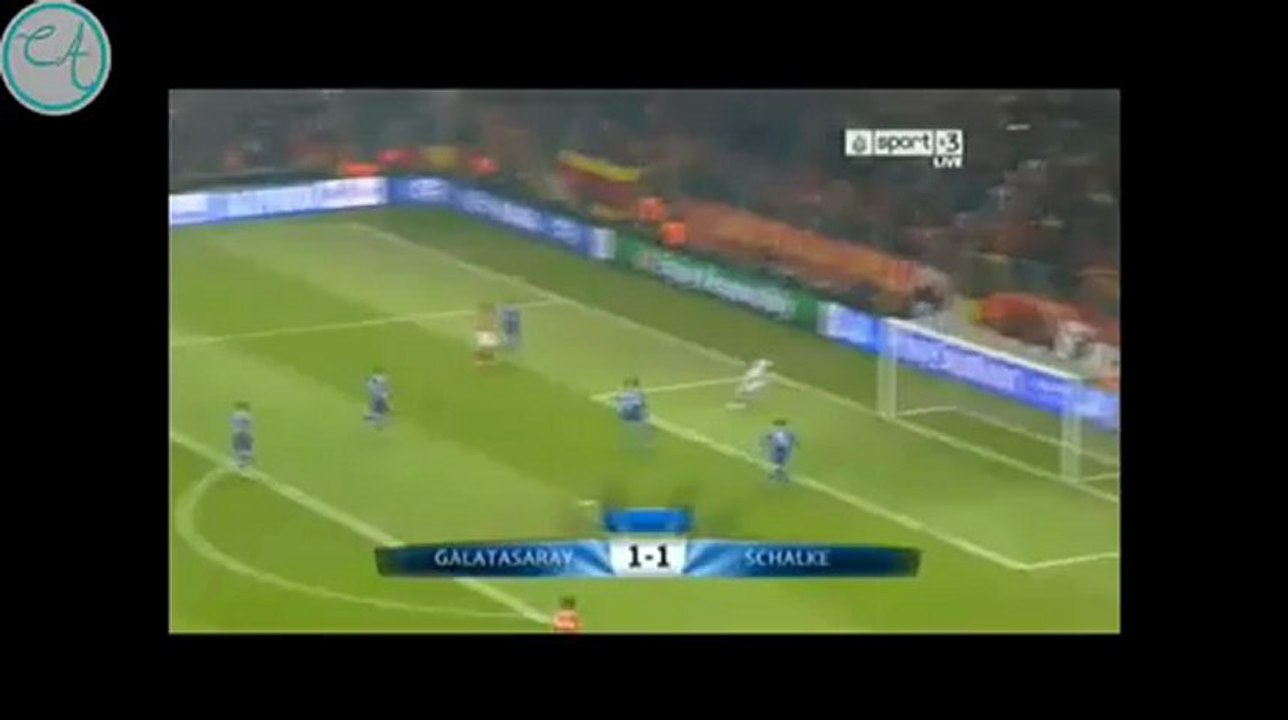 Galatasaray 1-1 Schalke first half goals