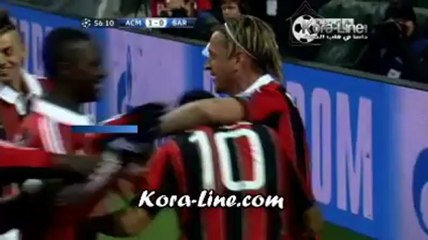 الهدف الأول للميلان في مرمي برشلونة - بواتينج