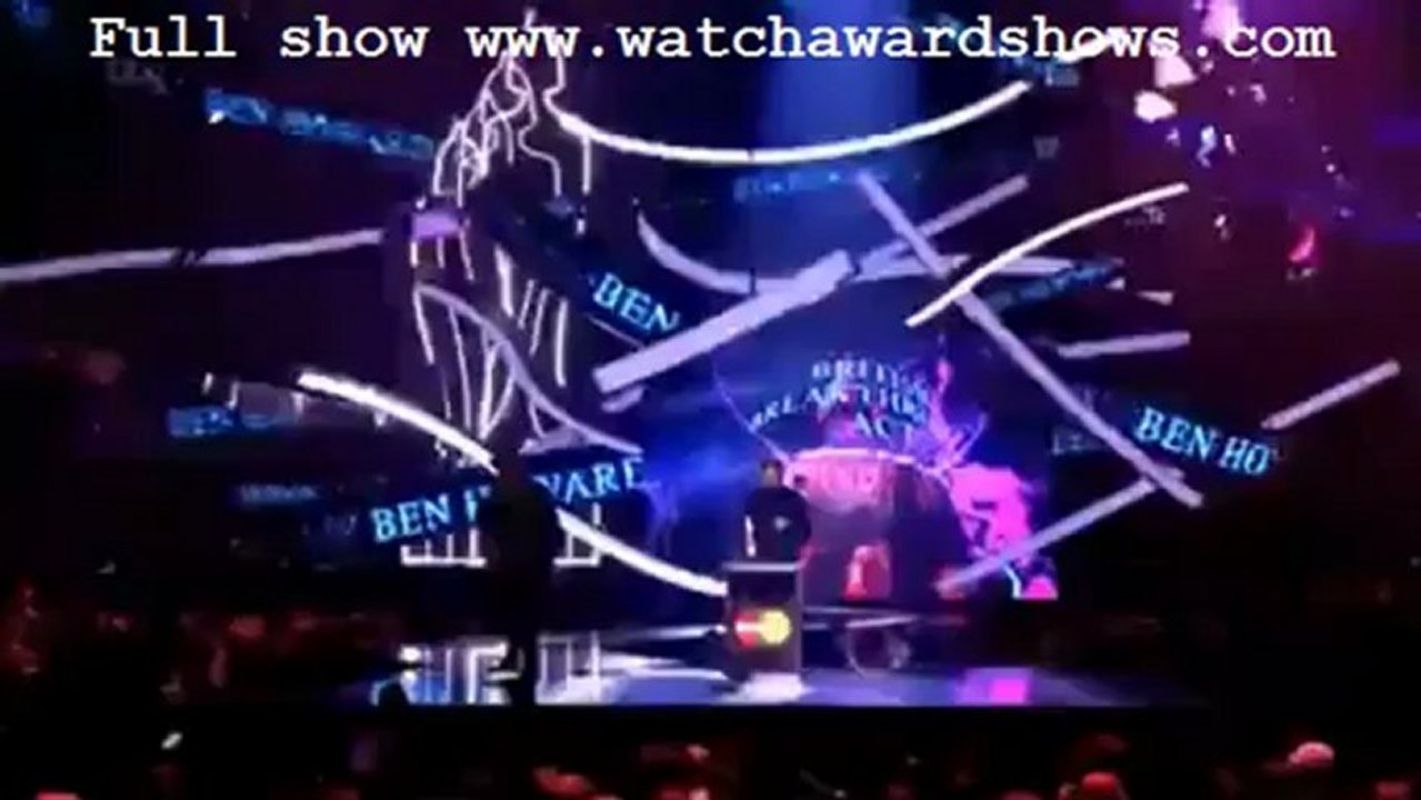 Ben Howard acceptance speech BRIT Awards 2013