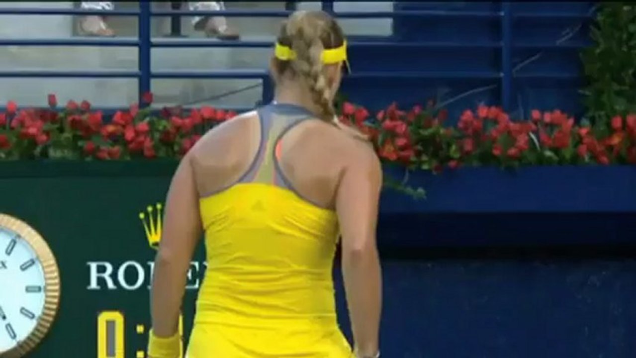 Dubai: Kerber-Pleite gegen Vinci zum Vergessen