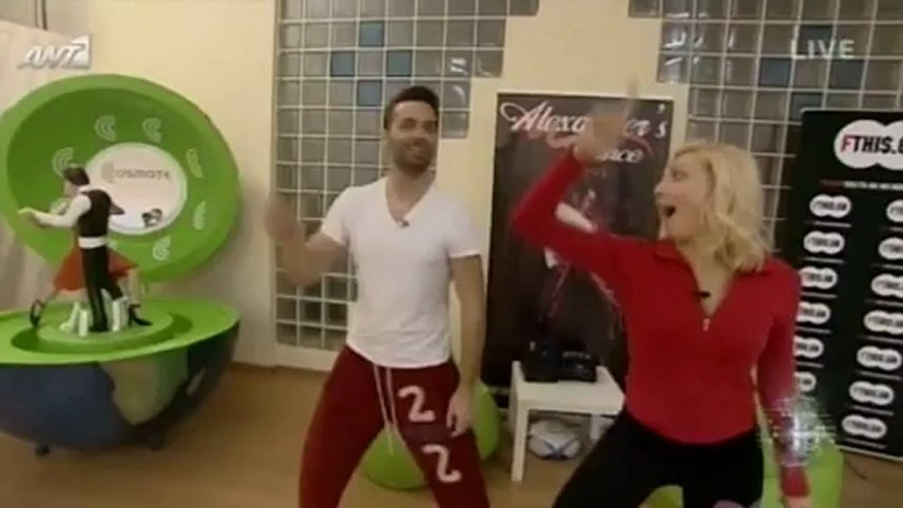 DWTS3_Ηλίας Βρεττός - Κλώντια-Άννα_Πρόβα_Live 12