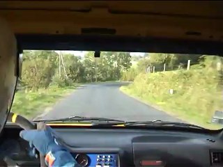 Velay Auvergne 2004 ES 2, Brunier Groulier 106 rallye N2