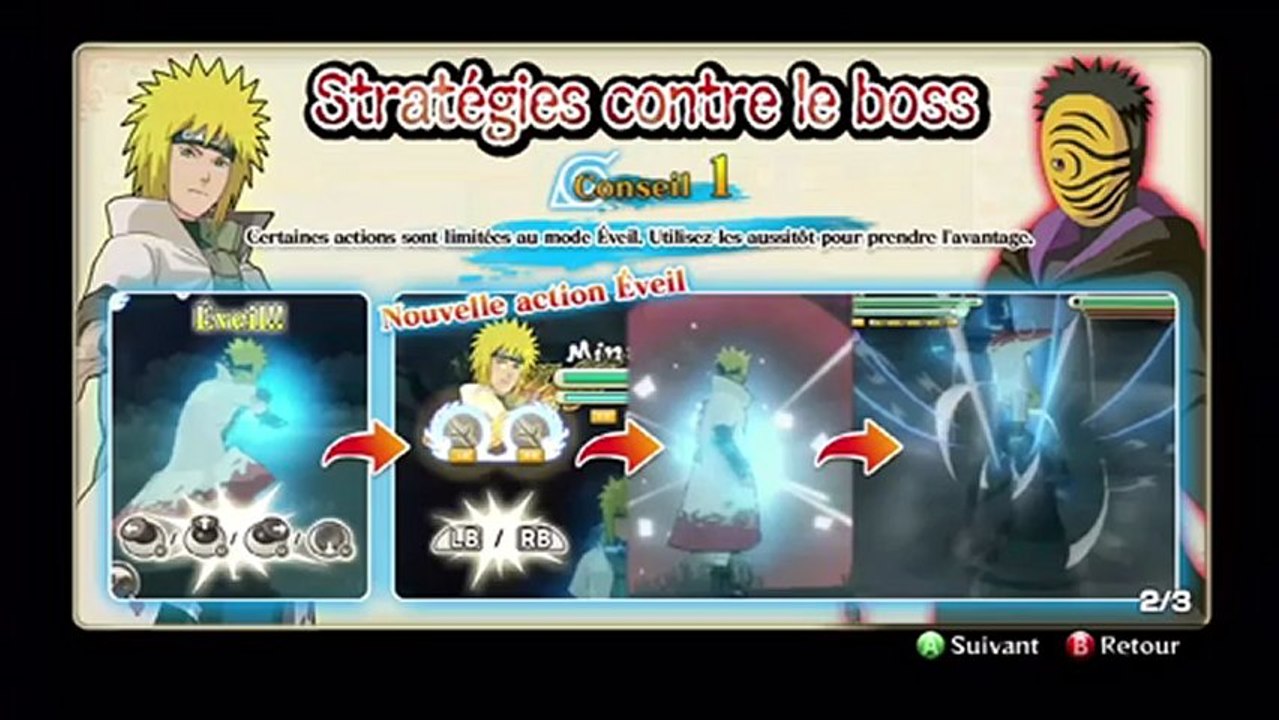 Naruto Shippuden : Ultimate Ninja Storm 3 - Une grosse bataille et un combat sur la démo Xbox 360