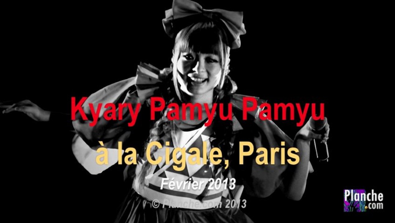 Le phénomène japonais Kyary Pamyu Pamyu était à la Cigale !  パリ