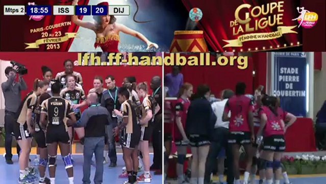 Mi-temps 2 - Issy Paris HB - Cercle Dijon Bourgogne