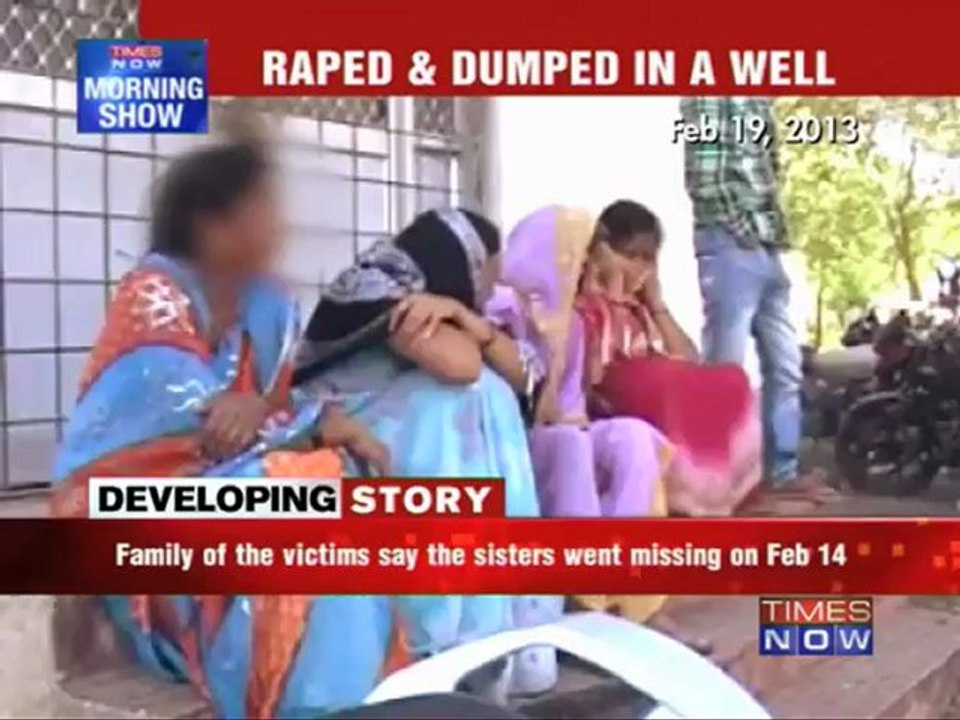 Three minors raped & dumped in a well!