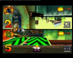 Crash Team Racing course avec Coco Bandicoot