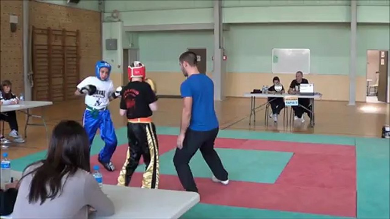 romain Championnat régional de full contact