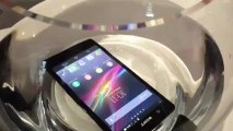 Sony Xperia Z - test odporności na wodę