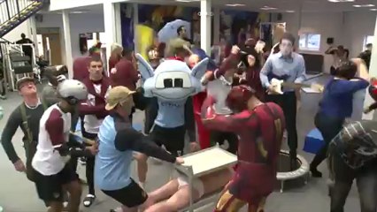 Man.City s'empare du phénomène Harlem Shake !