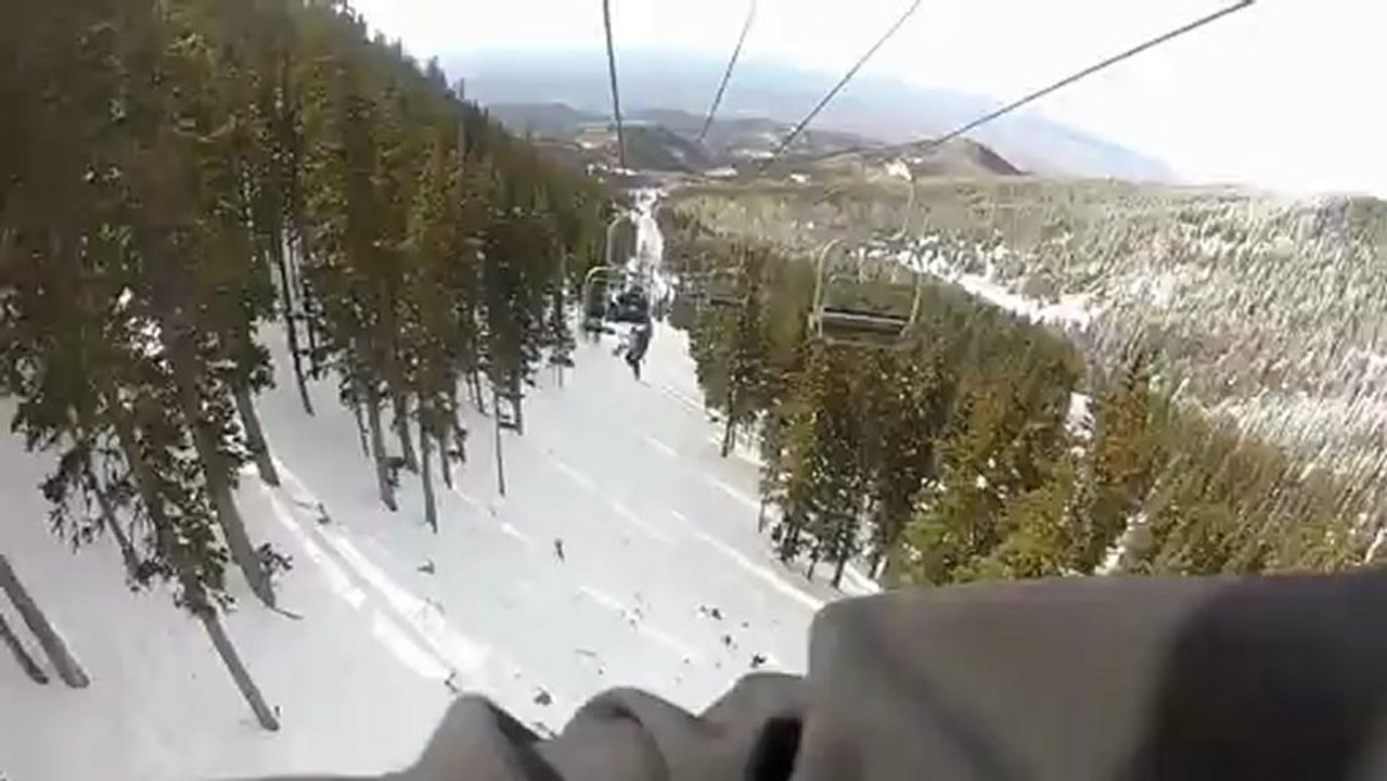 Chute de 16m d'un télésiège