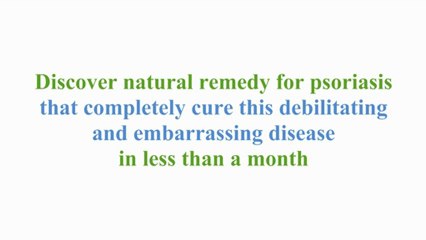 Psoriasis Free For Life - Cure Psoriasis Easily, Permanently