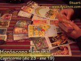 Horoscopo Capricornio 21 al 27 de junio 2009 - Tarot