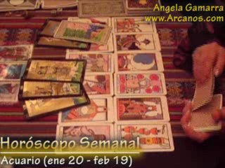 Horoscopo Acuario 24 al 30 de mayo 2009 - Tarot
