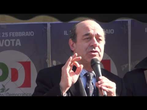 Cesa (CE) - Elezioni, i candidati del Pd in piazza (17.02.13)