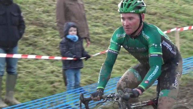 Julian Alaphilippe . Thomas Voeckler . Cyclo-Cross La Mèzière 2013 (HD)