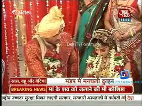 Saas Bahu Aur Betiyan [Aaj Tak] 21st February 2013 Video Part2