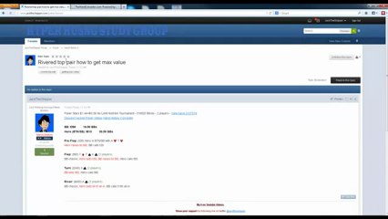 How to post a handhistory on poker forums