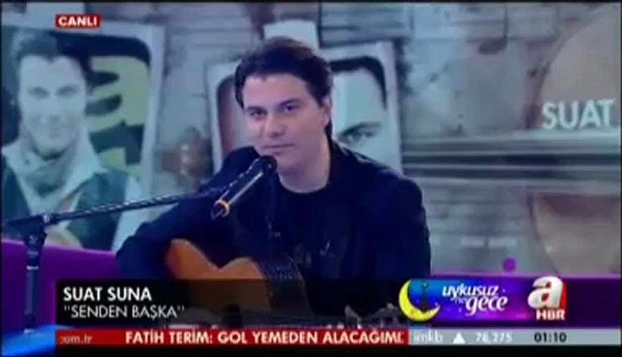 Suat Suna - Senden Baska Canli AHaber live 2013