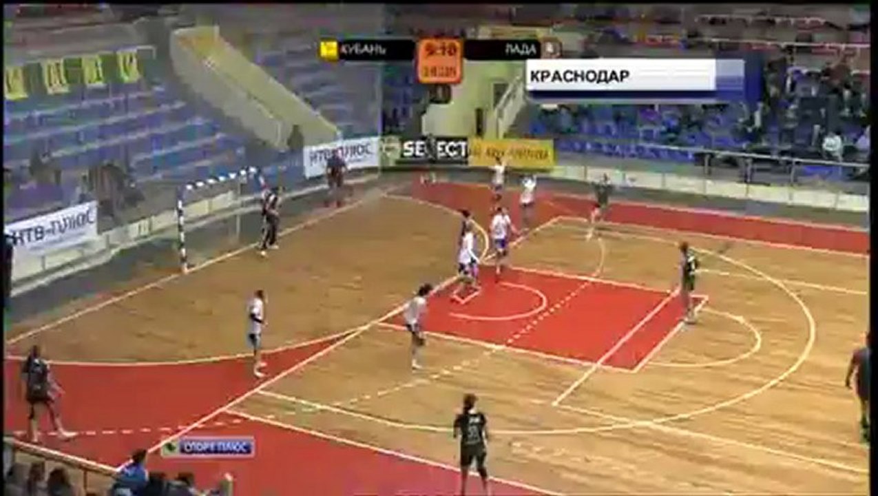 Résumé Krasnodar - Lada / Quart de finale aller féminin play-offs Russie handball