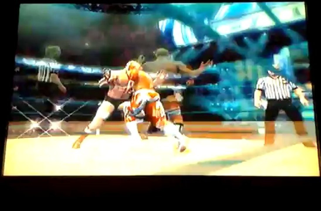 United States Champion Antonio Cesaro vs Sin Cara