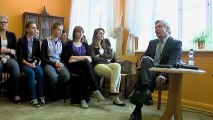 Spotkanie prezydenta z uczniami III Liceum Ogólnokształcącego im. Marii Konopnickiej