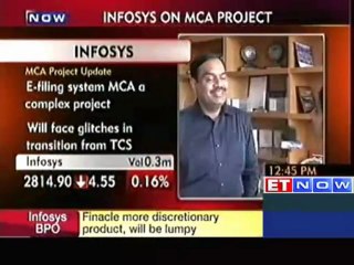 MCA is large complex project, may see glitches in transition