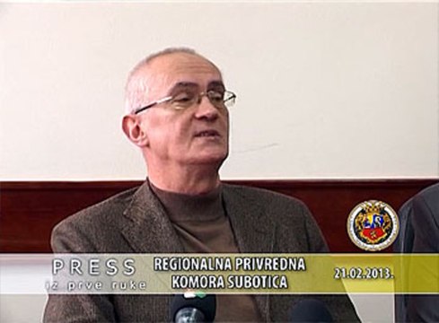 K23TV - Press iz prve ruke - Regionalna privredna komora, Subotica - 21. februar 2013.